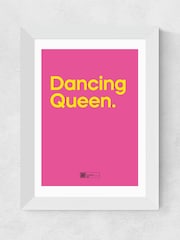 East End Prints White Dancing Queen Framed Art Print - Image 2 of 3
