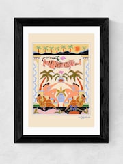 East End Prints Black Tropical Serenade Framed Art Print - Image 2 of 3