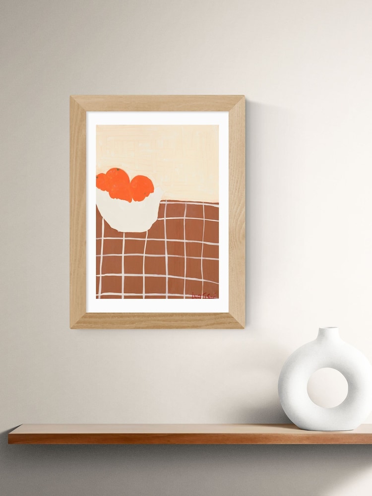 East End Prints Oak Oranges Framed Art Print - Image 1 of 3