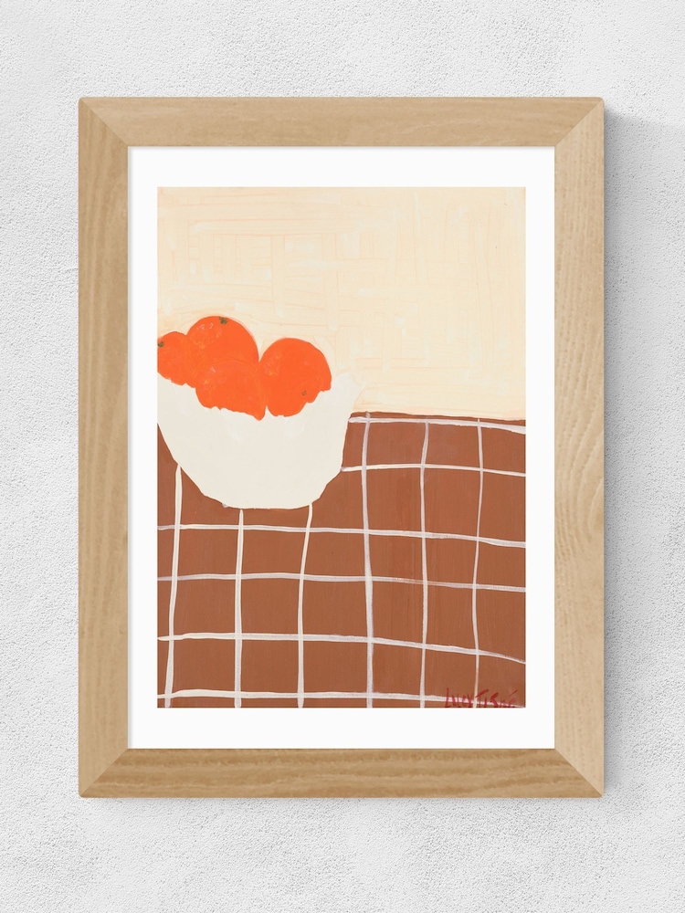 East End Prints Oak Oranges Framed Art Print - Image 2 of 3