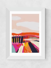 East End Prints White Landscape Framed Art Print - Image 2 of 3