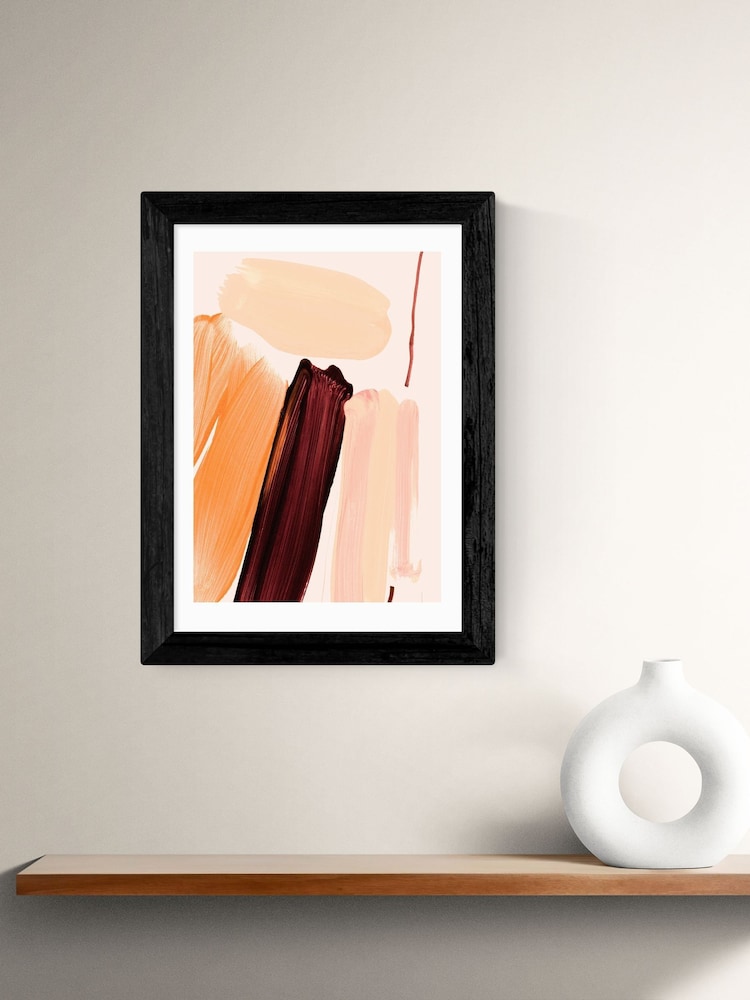 East End Prints Black Minimalist Painting IV Framed Art Print - Image 1 of 3