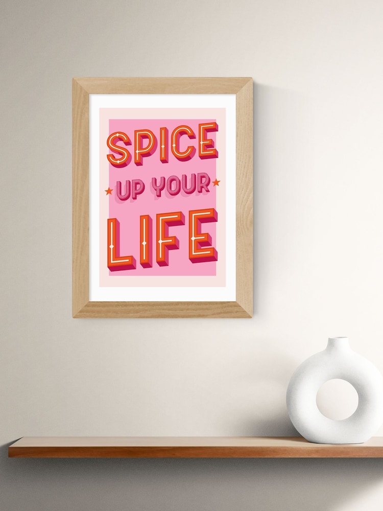 East End Prints Oak Spice Up Your Life Framed Art Print - Image 1 of 3