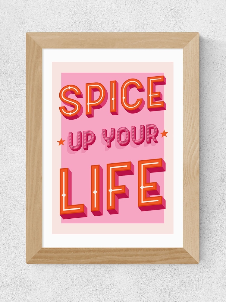 East End Prints Oak Spice Up Your Life Framed Art Print - Image 2 of 3