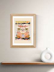 East End Prints Oak Tropical Serenade Framed Art Print - Image 1 of 3
