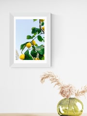 East End Prints White Amalfi Coast Lemons Framed Art Print - Image 1 of 3