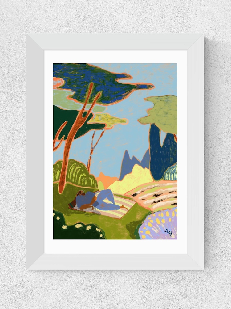 East End Prints White Forever Holiday Framed Art Print - Image 2 of 3