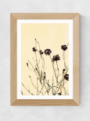 East End Prints Oak Withered Flowers Framed Art Print - Image 2 of 3
