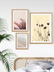 East End Prints Oak Withered Flowers Framed Art Print - Image 3 of 3