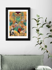 East End Prints Black Treetop Tango Sunshine Framed Art Print - Image 1 of 3
