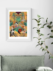 East End Prints White Treetop Tango Sunshine Framed Art Print - Image 1 of 3