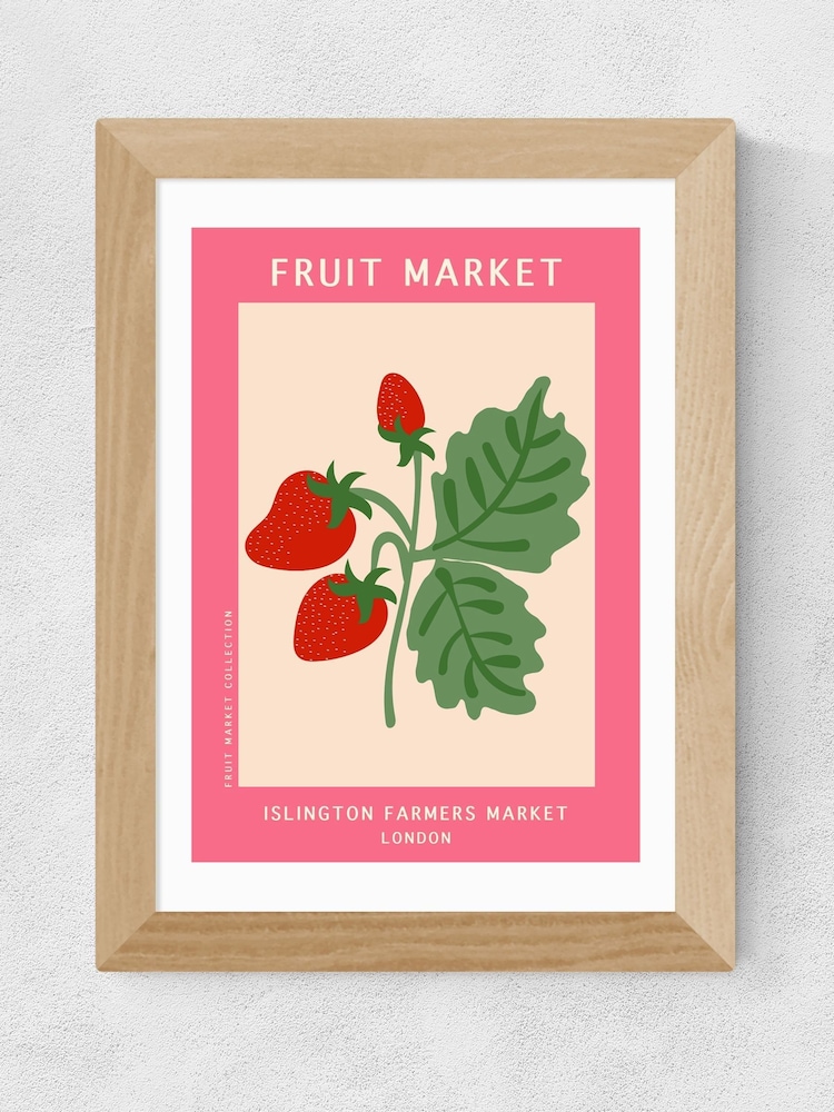 East End Prints Oak Islington Farmers Market Framed Art Print - Image 2 of 3