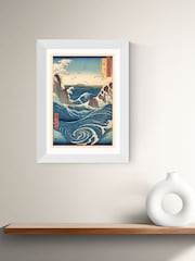 East End Prints White Famous Viewss Framed Art Print - Image 1 of 3