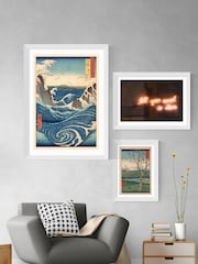 East End Prints White Famous Viewss Framed Art Print - Image 3 of 3