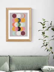 East End Prints Oak Moods and Moons Framed Art Print - Image 1 of 3