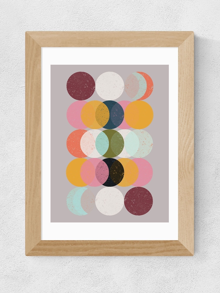 East End Prints Oak Moods and Moons Framed Art Print - Image 2 of 3 East End Prints Oak Moods and Moons Framed Art Print - Image 2 of 3