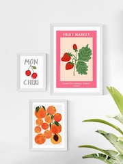 East End Prints White Islington Farmers Market Framed Art Print - Image 3 of 3