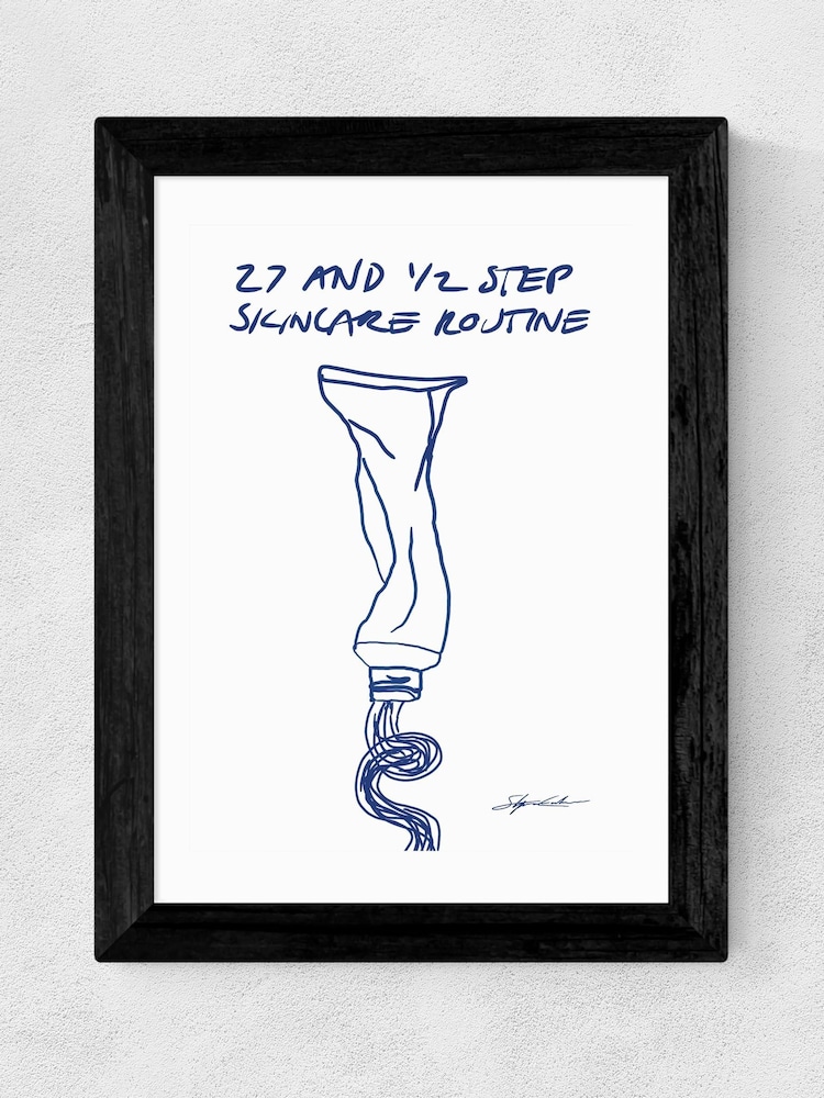 East End Prints Black Skincare Framed Art Print - Image 2 of 3