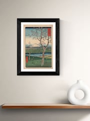 East End Prints Black The Outskirts of Koshigaya Framed Art Print - Image 1 of 3