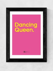 East End Prints Black Dancing Queen Framed Art Print - Image 2 of 3