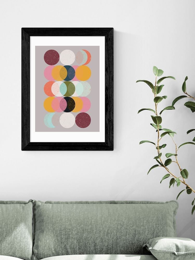 East End Prints Black Moods and Moons Framed Art Print - Image 1 of 3