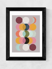 East End Prints Black Moods and Moons Framed Art Print - Image 2 of 3