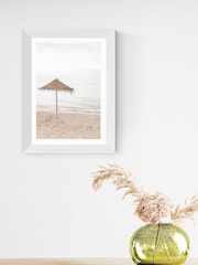 East End Prints White Solaris 6 Framed Art Print - Image 1 of 3