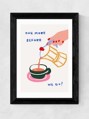 East End Prints Black One More Framed Art Print - Image 2 of 3