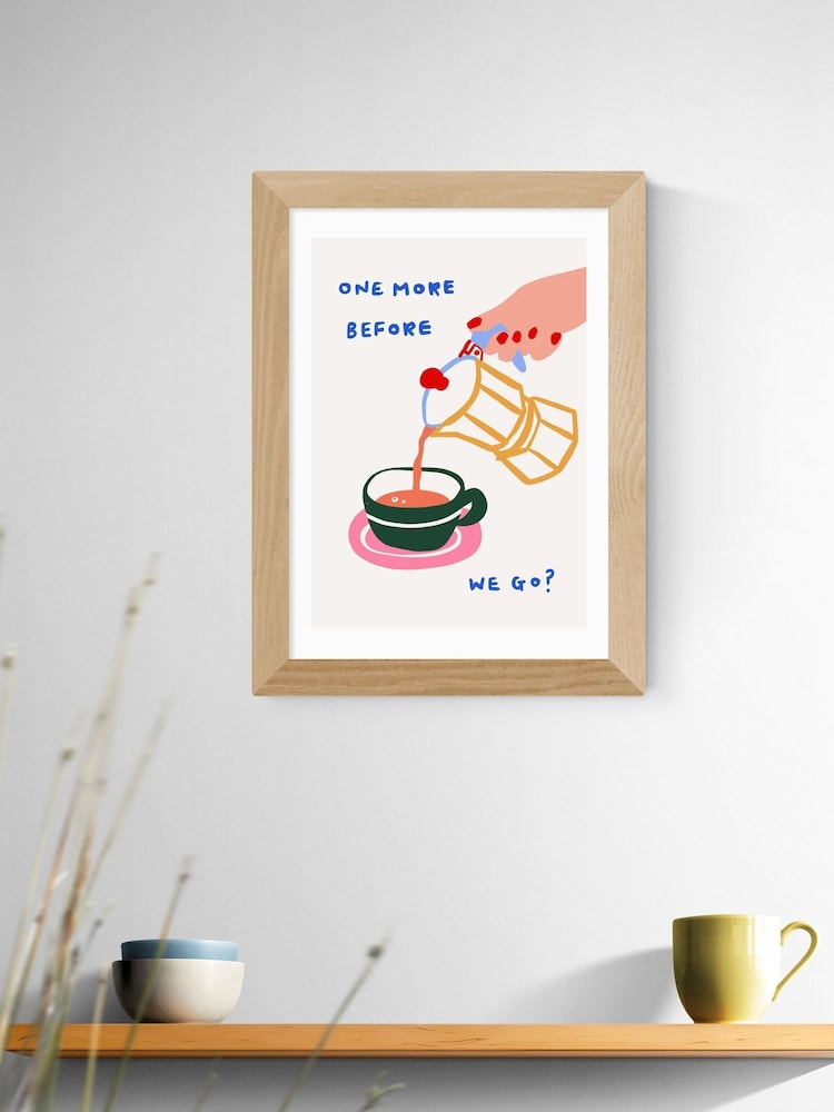East End Prints Oak One More Framed Art Print - Image 1 of 3 East End Prints Oak One More Framed Art Print - Image 1 of 3