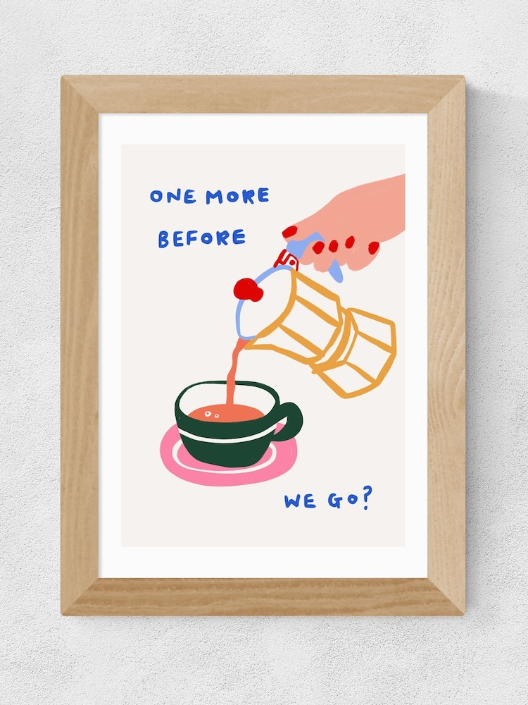 East End Prints Oak One More Framed Art Print - Image 2 of 3