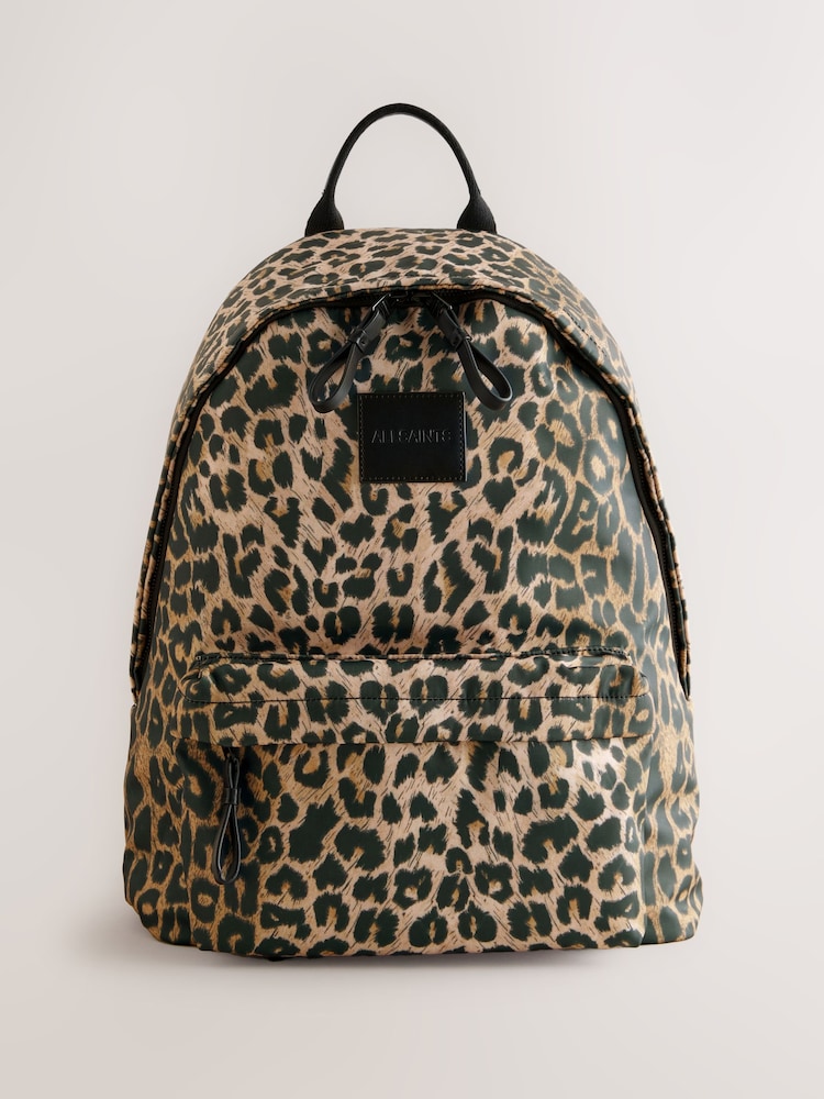 smALLSAINTS Leopard Back To School Nylon Backpack - Image 2 of 7 smALLSAINTS Leopard Back To School Nylon Backpack - Image 2 of 7