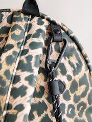 smALLSAINTS Leopard Back To School Nylon Backpack - Image 5 of 7
