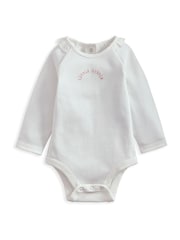 Mamas & Papas Pink Little Sister Bodysuit And Leggings Set - Image 3 of 4