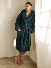Green Borg Dressing Gown - Image 1 of 5