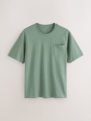 Sage Green/Slate Grey Jersey Short Pyjamas Set 2 Pack - Image 2 of 8