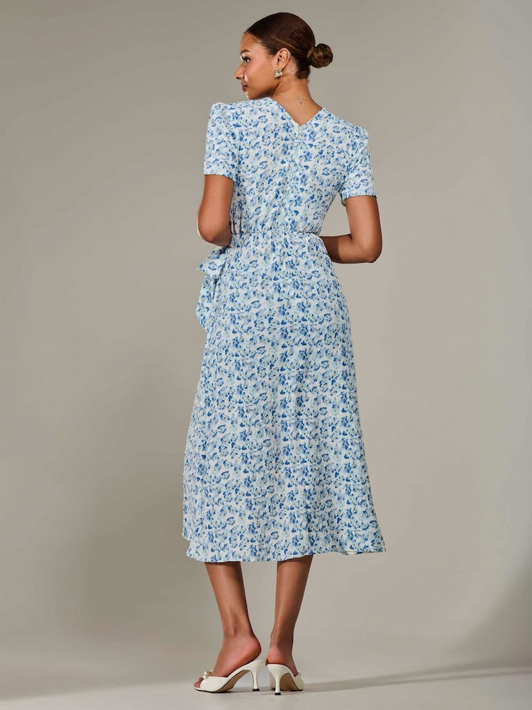 Jolie Moi Faux Wrap Midaxi Dress - Bild 2 von 6