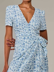 Jolie Moi Faux Wrap Midaxi Dress - Bild 3 von 6