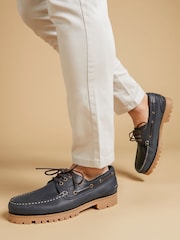 Синий - кожаная обувь Jones Bootmaker Pickening 2 - Image 1 of 7