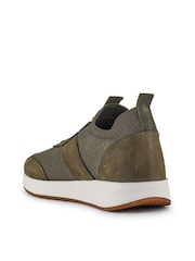 Jones Bootmaker Green Sean Leather Trainers - Image 3 of 6