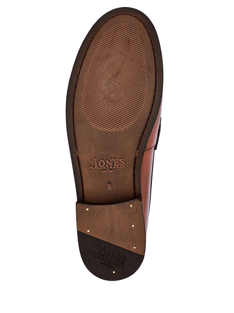 Jones Bootmaker Natural Roan Leather Slip-On Shoes - Image 7 of 7 Jones Bootmaker Natural Roan Leather Slip-On Shoes - Image 7 of 7