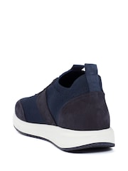 Jones Bootmaker Green Sean Leather Trainers - Image 3 of 5