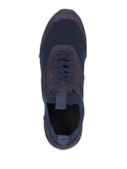 Jones Bootmaker Green Sean Leather Trainers - Image 4 of 5