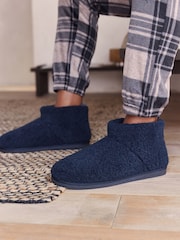Navy Borg Boot Slippers - Image 1 of 6