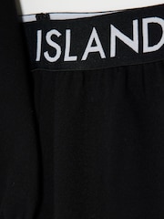 River Island Black Girls 100% Cotton Hoodie Set - Image 4 of 5