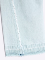 River Island Seam Detail Wide Leg 100% Cotton Jeans - Image 3 de 4