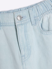 River Island Seam Detail Wide Leg 100% Cotton Jeans - Image 4 de 4