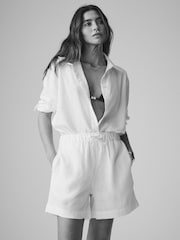 The Set 2 Pack Linen Blend Shirt and Short Co-Ord - Imagem 1 de 10