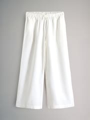 The Set White 2 Pack Linen Blend Shirt and Trousers Set - Image 2 of 5