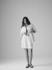 The Set 2 Piece Linen Blend Shirt and Shorts Set - Bild 4 von 10