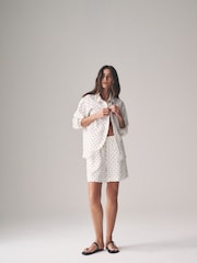 The Set 2 Piece Linen Blend Shirt and Shorts Set - Bild 5 von 10
